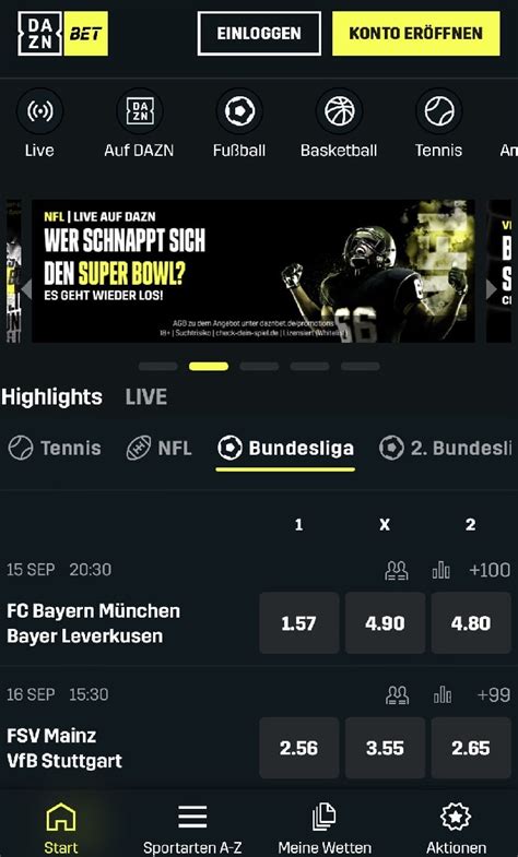 dazn bet|Sportwetten .